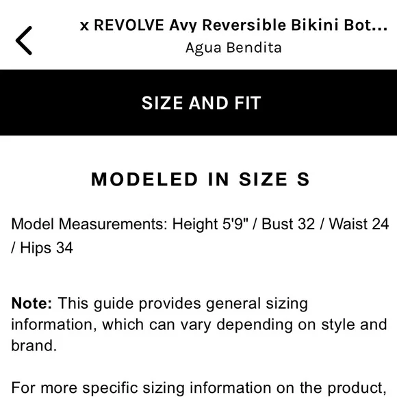 AGUA BENDITA ❤️‍🔥 AVY REVERSIBLE BOTTOMS EDEN NWT SIZE MEDIUM